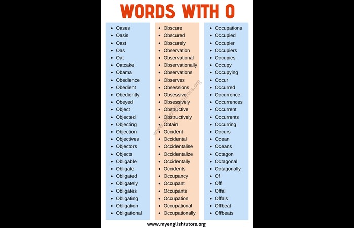 5 Letter Words with 'O' as the Second Letter: An Ultimate Guide 5 Letter Words with 'O' as the Second Letter