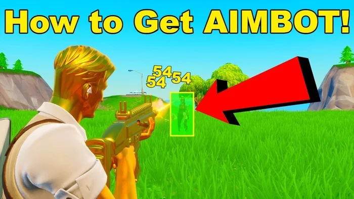 Aimbot on Fortnite