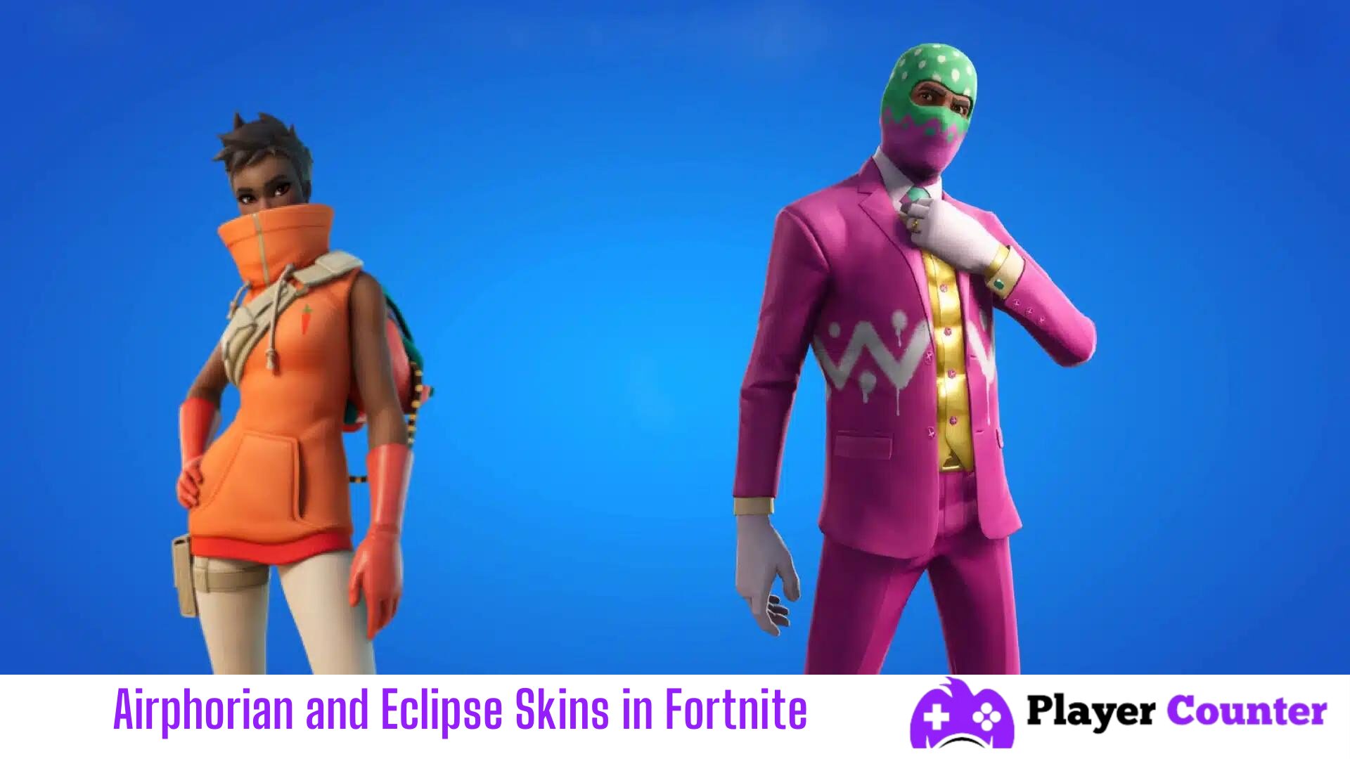 Airphorian and Eclipse Skins in Fortnite