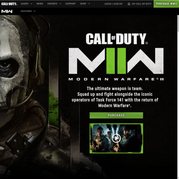 Modern Warfare 2 - Most Popular on Steam