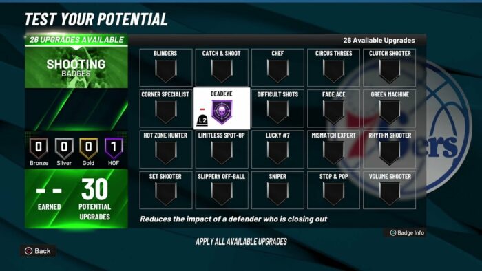 Best Shooting Badges 2K23 Ranked & Explained