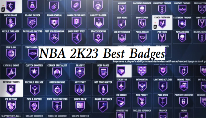 Best Shooting Badges 2K23 Ranked & Explained