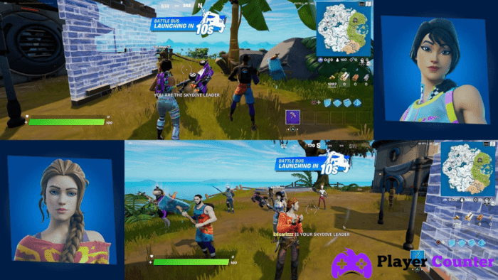 Play Fortnite Split Screen on PlayStation and Xbox