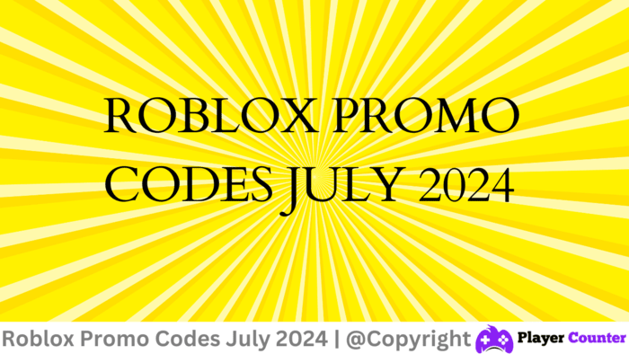 Roblox Promo Codes July 2024