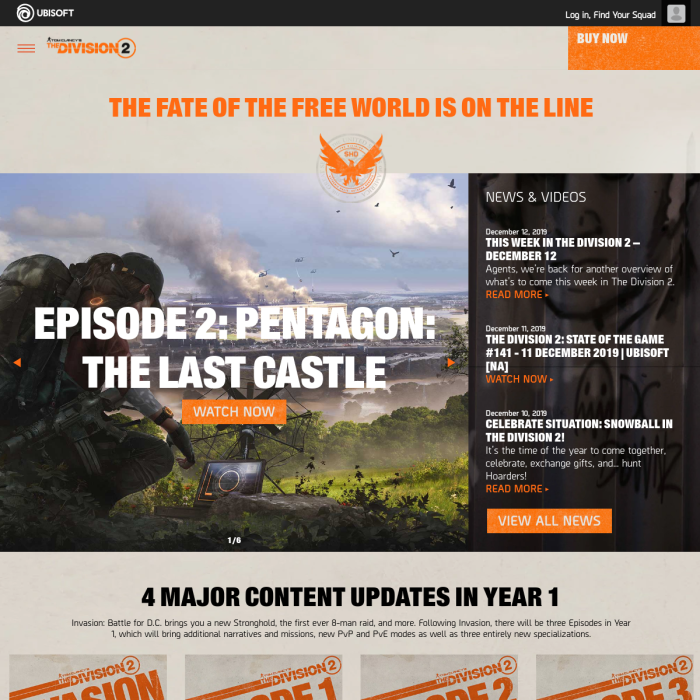 Tom Clancy's The Division Player Count