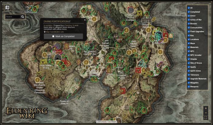 Elden Ring Areas by Level: Master the Ultimate Progression Route elden-ring-map-progression-tracker-fullscreen-completion-alldevices